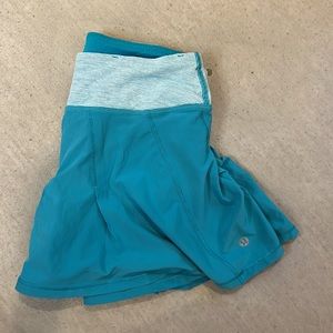 Lululemon tennis shorts size 2